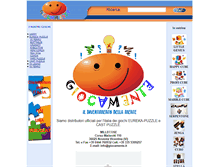 Tablet Screenshot of giocamente.it
